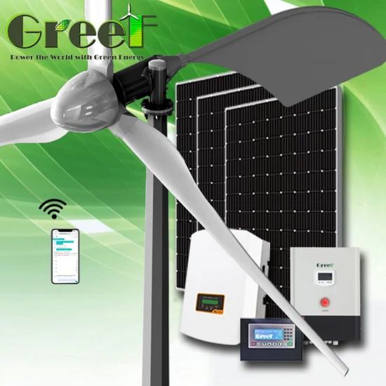 5 kW Hybrid-Solar-Windkraftanlage Windgenerator Turbine